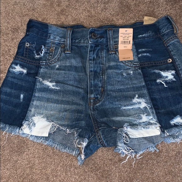 American Eagle Outfitters Pants - VINTAGE HI-RISE FESTIVAL AMERICAN EAGLE SHORTS